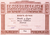 Dr Lefebure, Médaille d‘Argent du Concours Lépine